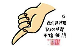 你们评语理 TA100块都不给我！！！ - 手指表情