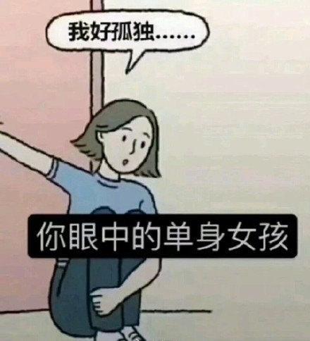 你眼中的单身女孩（我好孤独） - 你眼中的单身女孩VS实际上的单身女孩