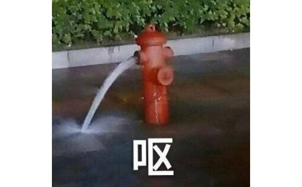 呕(消防栓漏水)