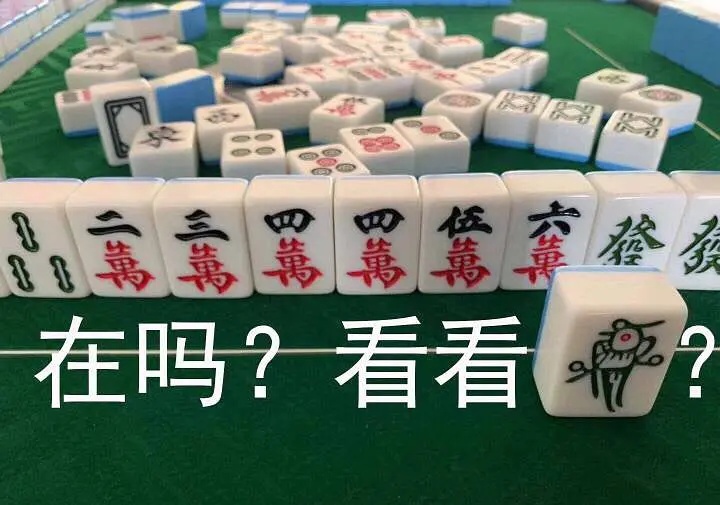 在吗？ - 麻将表情包系列