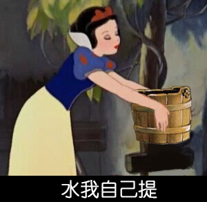 水我自己提 - 一个人也没什么大不了的 （白雪姑娘）