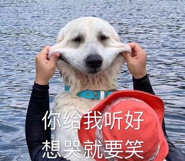 你给我听好，想哭就要笑