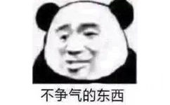 不争气的东西