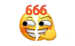 666裂开小黄脸表情包 - 一组微信新表情裂开表情 ​