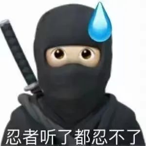 忍者听了都忍不了