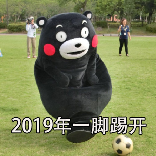 2019年一脚踢开 - 元气满满地迎接2019年