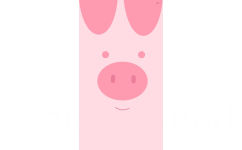 猪猪手机壁纸 - 互相交换壁纸