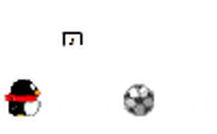踢篮球 - QQ企鹅表情