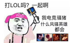 PDD：有打LOL的吗？一起啊 ​。我电竞 骚猪什么风骚英雄都会 - 有打LOL的吗？一起啊 ​