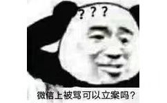 微信上被骂可以立案吗?