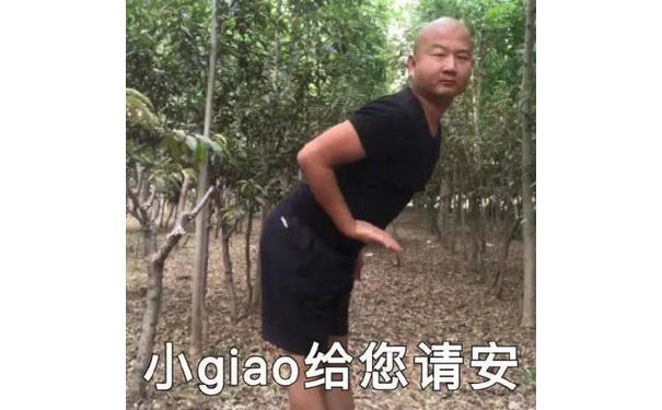 小giao给您请安 - giao哥表情包第三弹