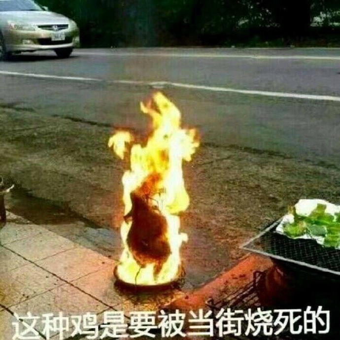 这种鸡是要被当街烧死的