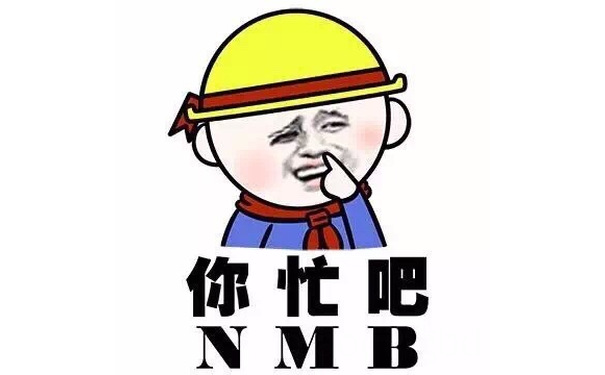 你忙吧 NMB - 没有表情包 我怎么装逼 小学生