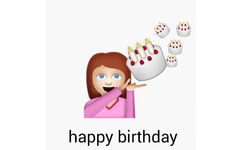 happy birthday - emoji 生日快乐表情