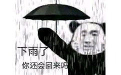 下雨了你还会回来吗