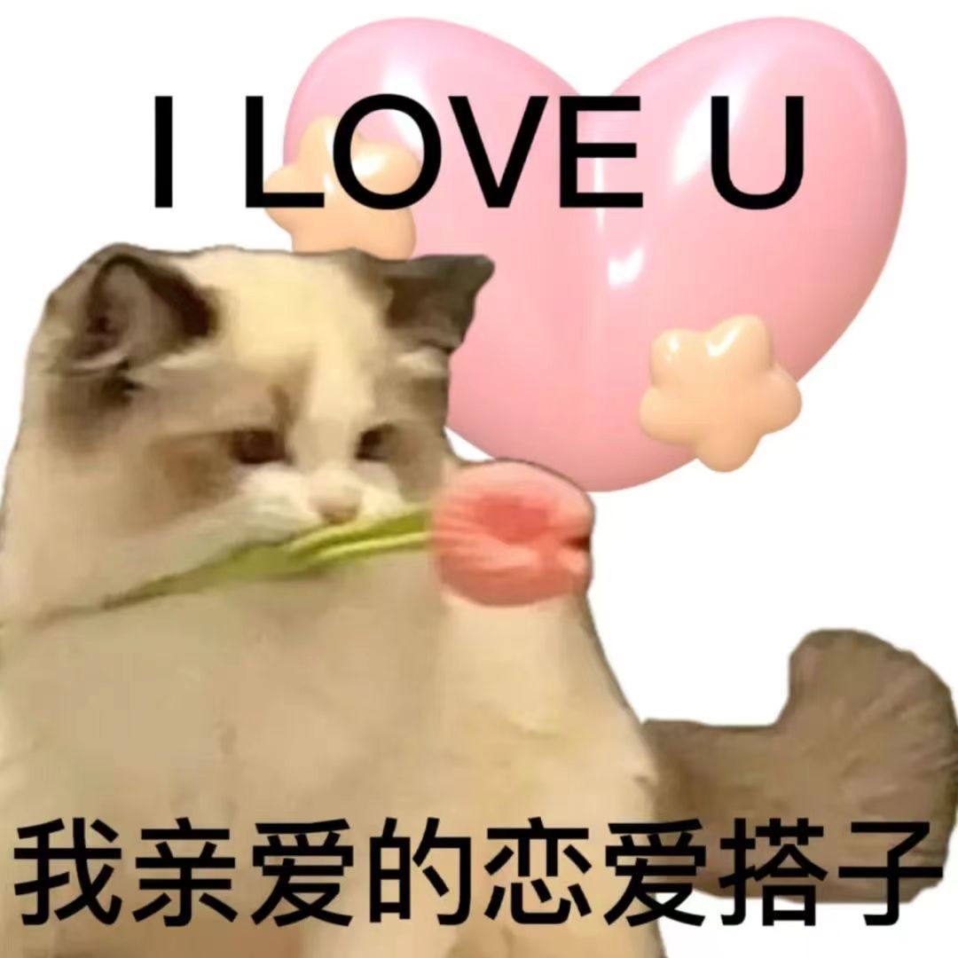 I LOVE U我亲爱的恋爱搭子