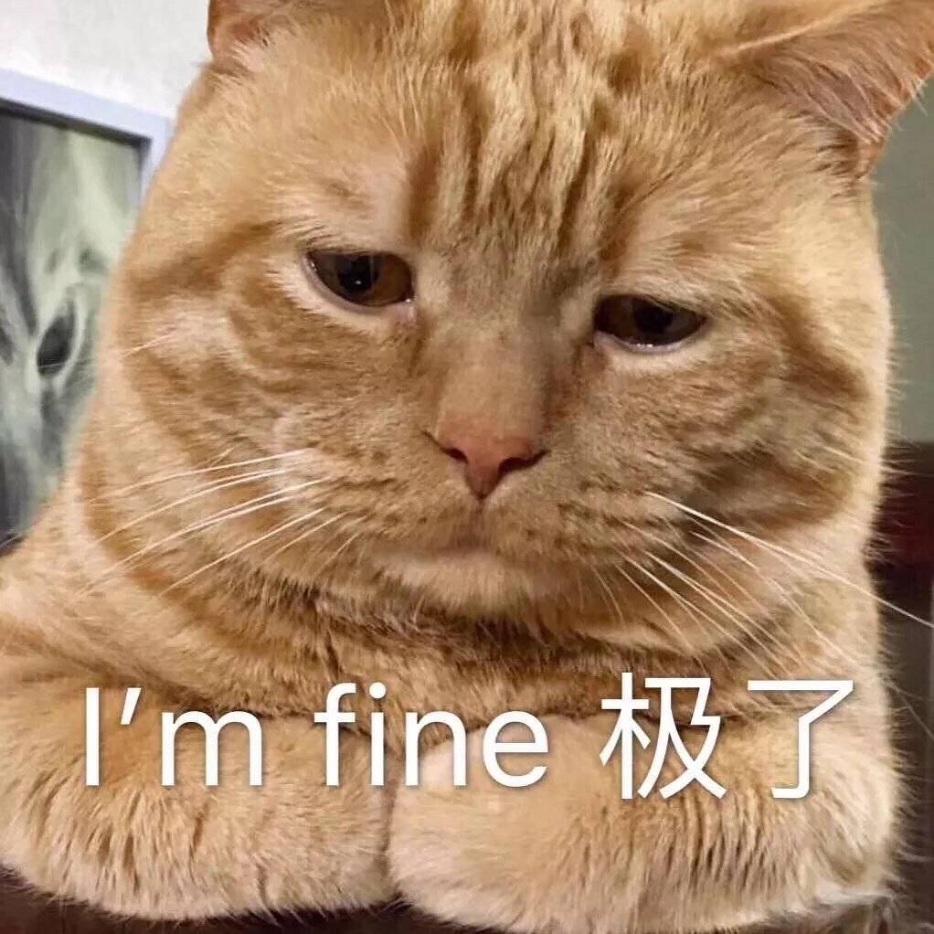 I'm fine 极了（我好极了）