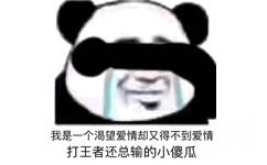 我是一个渴望爱情却又得不到爱情打王者还总输的小傻瓜