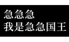 急急急我是急急国王 - 你先别急表情包 ​