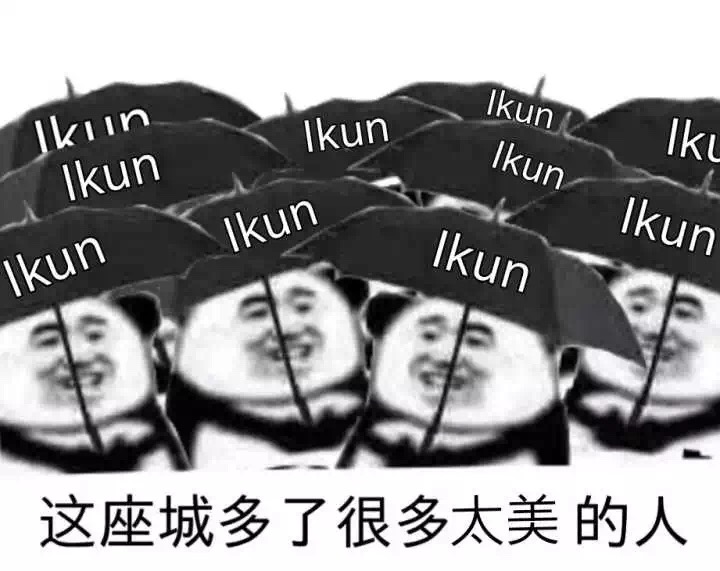 这座城多了很多太美的了（IKUN）