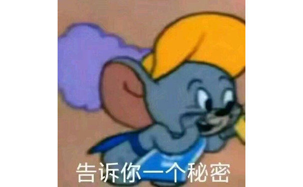 告诉你一个秘密（猫和老鼠）