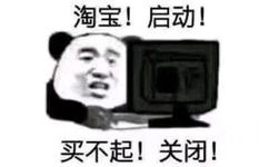 淘宝!启动!买不起!关闭!