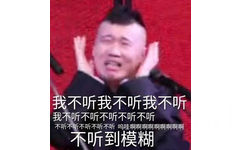 我不听不听到模糊