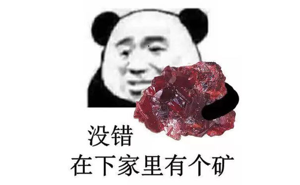 没错，在下我家里有个矿