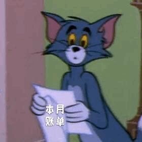 本月账单（猫和老鼠汤姆猫）