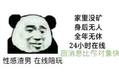 家里没矿身后无人全年无休24小时在线回消息比你对象快性感渣男在线陪玩