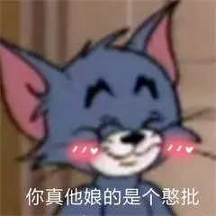 你真他娘的是个憨批（猫和老鼠）