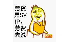 劳资是SVIP，劳资先说 - 不好意思有点鸡动，容我冷静一下（罗罗布金馆长）