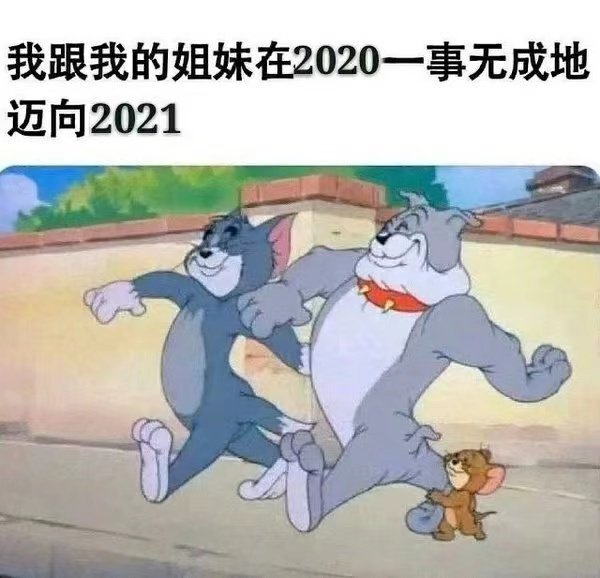 我跟我的姐妹在2020事无成地迈向2021