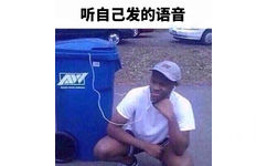 挺自己发的语音（垃圾）