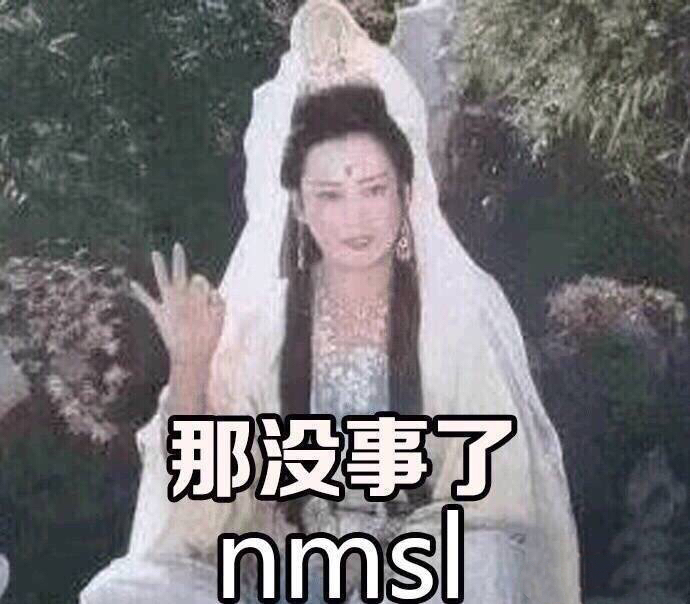 观音：那没事了（nmsl）