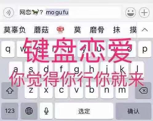 键盘恋爱 你觉得你行你就来 网恋吗？莫辜负