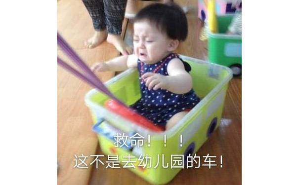 救命！这不是去幼儿园的车！