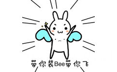 带你装Bee带你飞 - 豆包兔表情