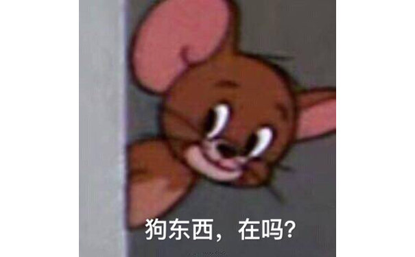 狗东西，在吗（猫和老鼠杰瑞鼠）