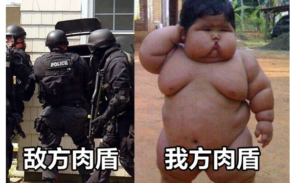 敌方肉盾我方肉盾 - 《王者荣耀》敌方 VS 我方 ​​​​