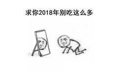 求你2018年别吃这么多 - 2018你有什么愿望 ​