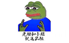 光腰和小腿就这么粗 - 光腰和小腿就这么粗（Sad Frog）