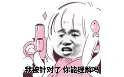 我被针对了，你能理解吗 - 电竞少女表情包