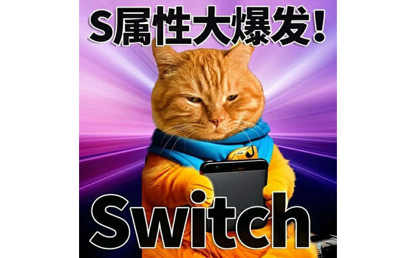 S属性大爆发！Switch - S属性大爆发表情包