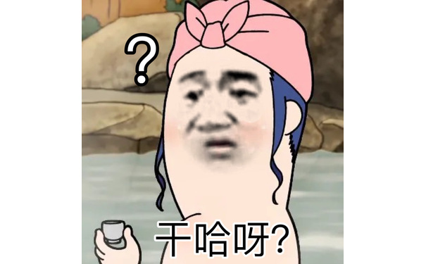 干啥呀？ - 沙雕 GIF 动图表情包