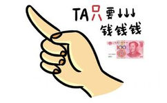 TA 只要，钱钱钱 - 手指表情