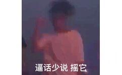 逼话少说摇它(蹦迪 GIF)