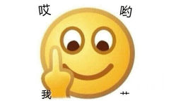 哎我 - emoji 竖中指斗图表情包