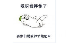 哎呀我摔倒了，要你们说我帅才能起来 - 哎呀我摔倒了