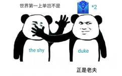 世界第一上单岂不是the shy。duke正是老夫(英雄联盟 LOL)